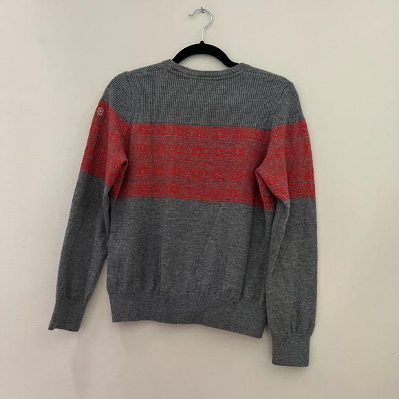 Victorinox woman’s gray orange sweater - Picture 3 of 6
